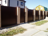 Забор под ключ в Москве